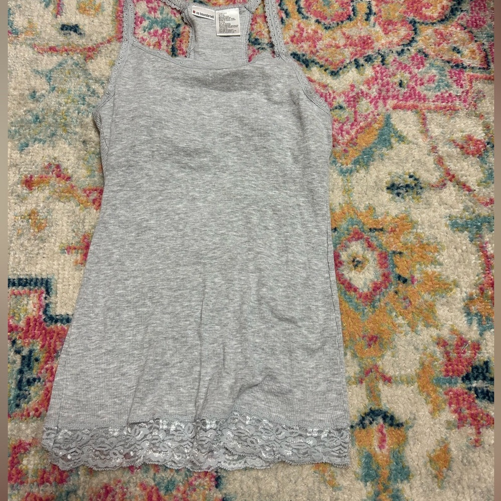 Grey tank